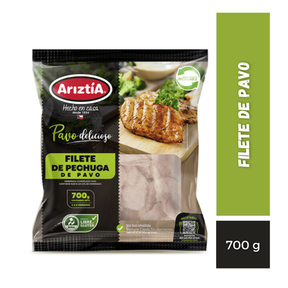 Filete De Pavo Ariztia, 700g