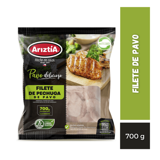 Filete De Pavo Ariztia, 700g