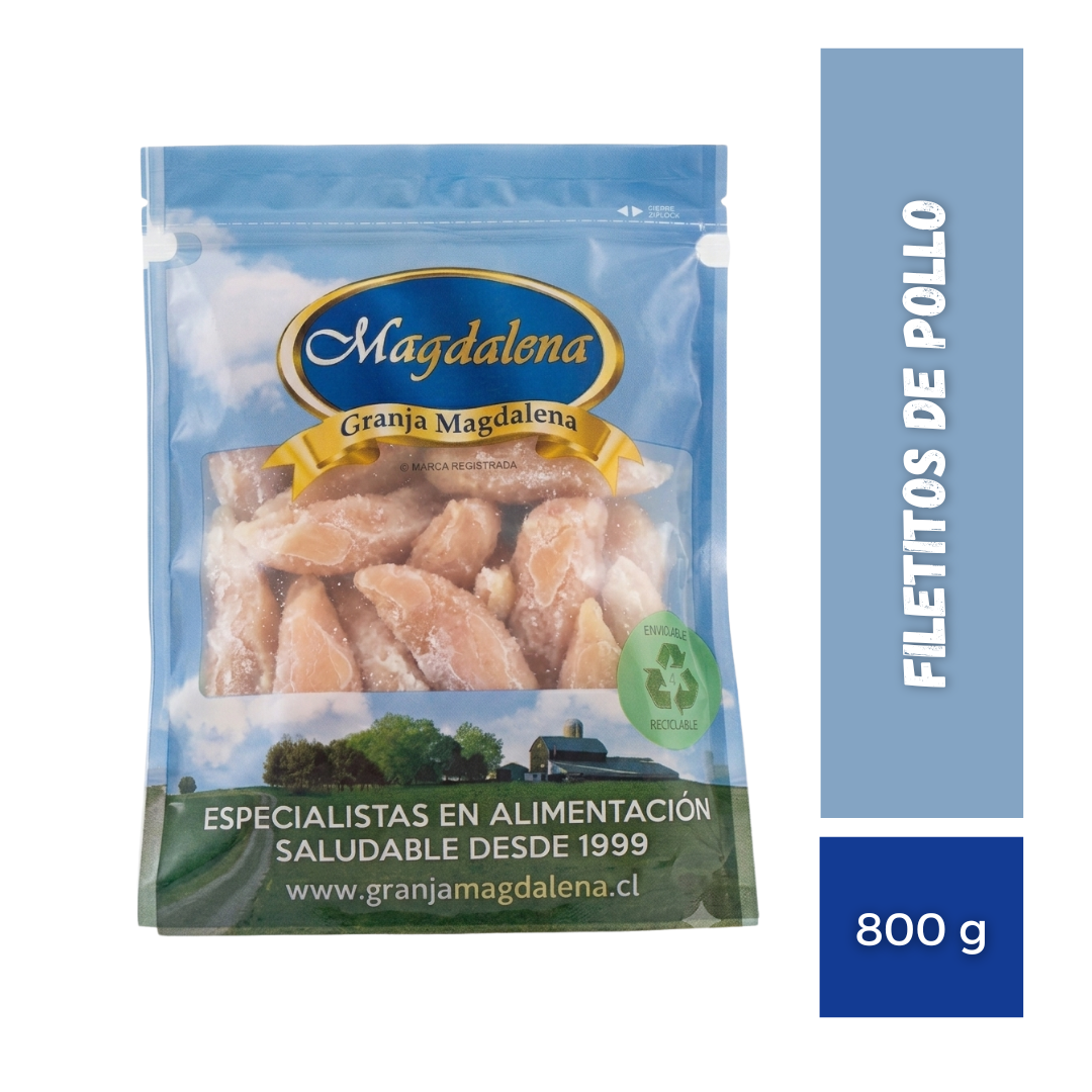 Filetitos De Pollo Granja Magdalena, 800g