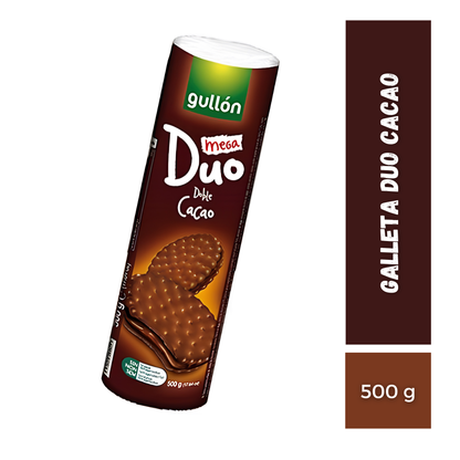 Galleta Duo Cacao Gullon, 500g