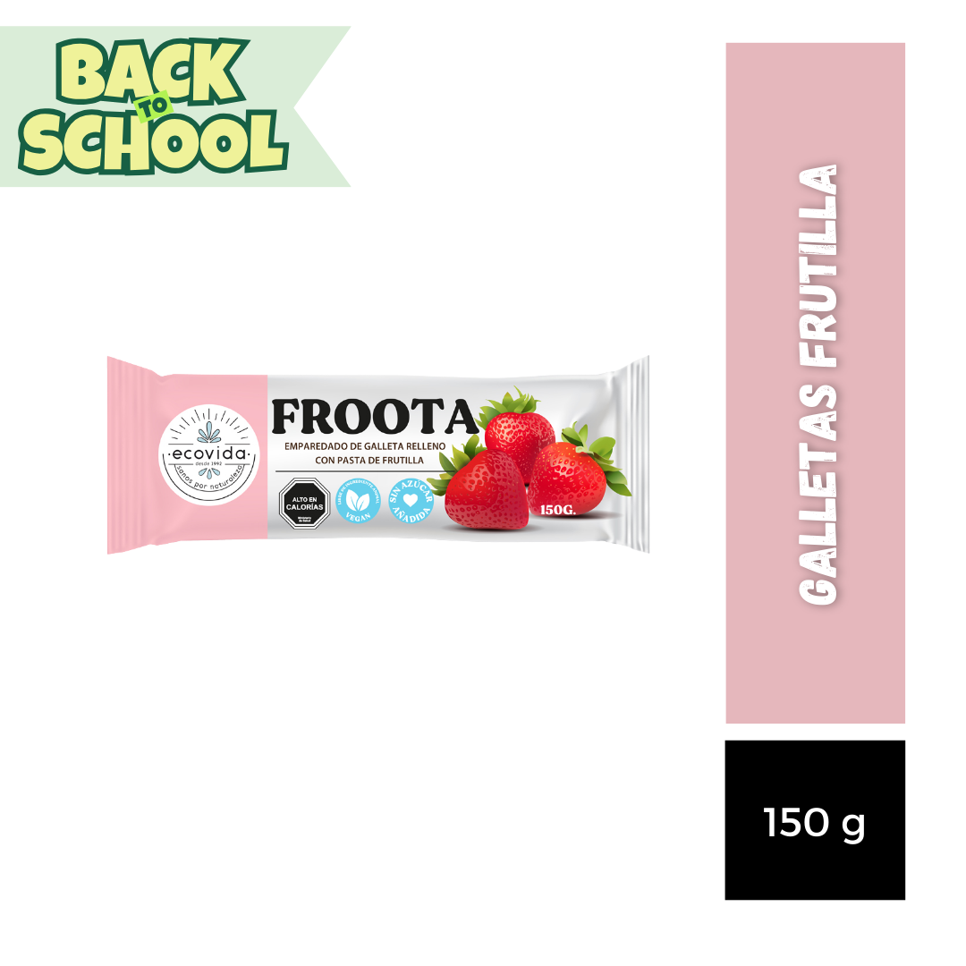 Galletas Frutilla EcoVida, 150g