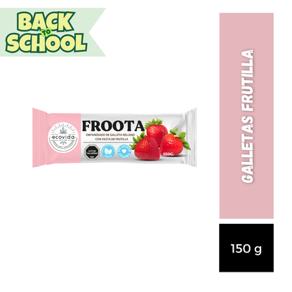 Galletas Frutilla EcoVida, 150g