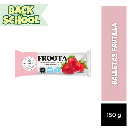 Galletas Frutilla EcoVida, 150g