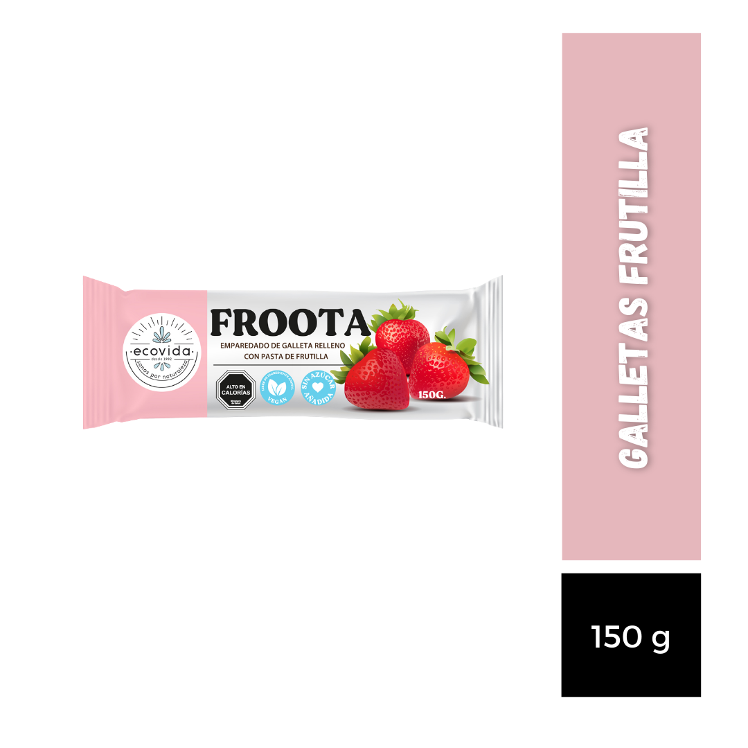 Galletas Frutilla EcoVida, 150g