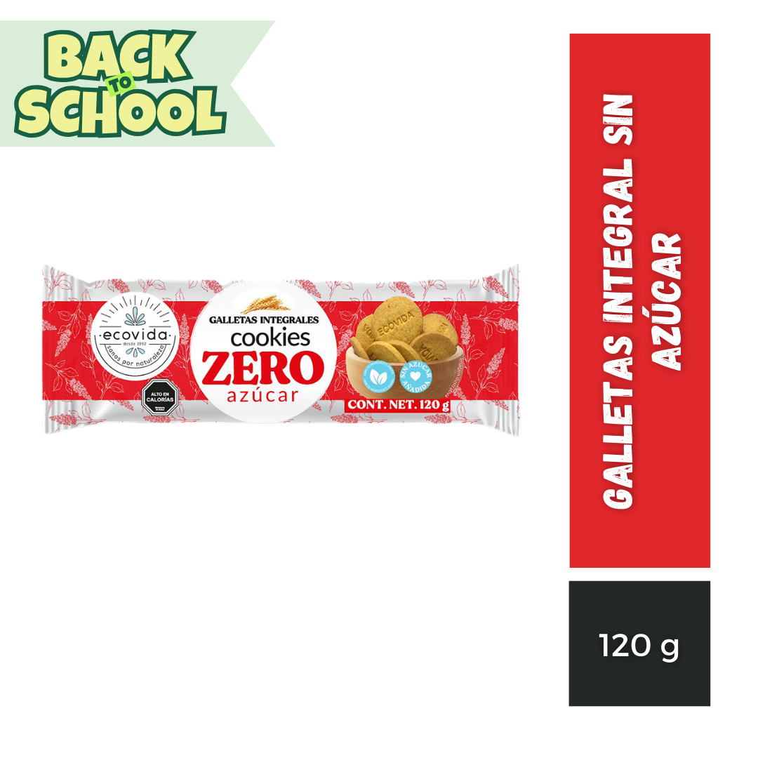 Galletas Integral Sin Azucar EcoVIda, 120g
