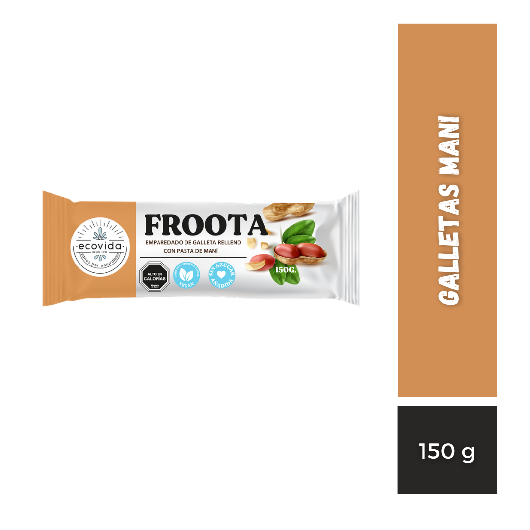 Galletas Maní EcoVida, 150g