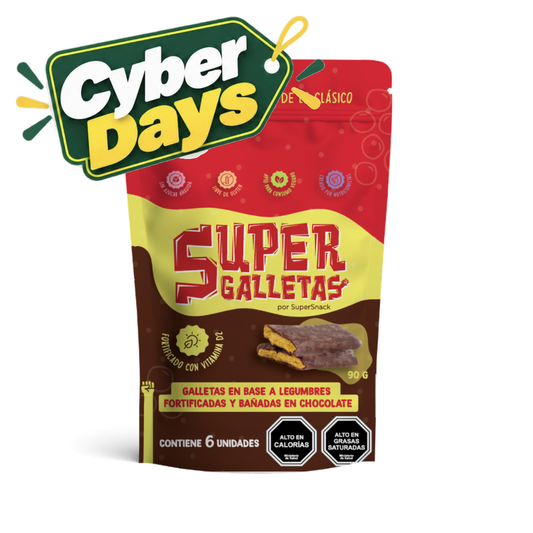 Galletas Bañadas en Chocolate Super Snack, 90g - Cyber Days