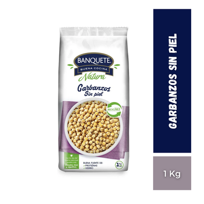 Garbanzos Sin Piel Banquete, 1Kg