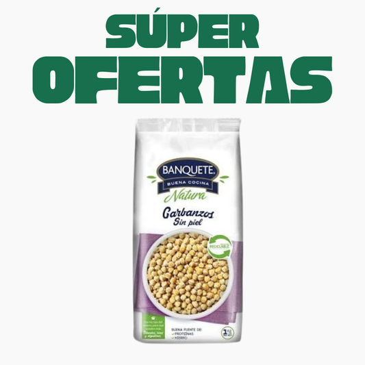 Garbanzos Sin Piel Banquete, 1Kg