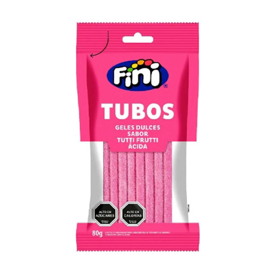 Gomitas Fini Tubos Tutti Frutti, 80g