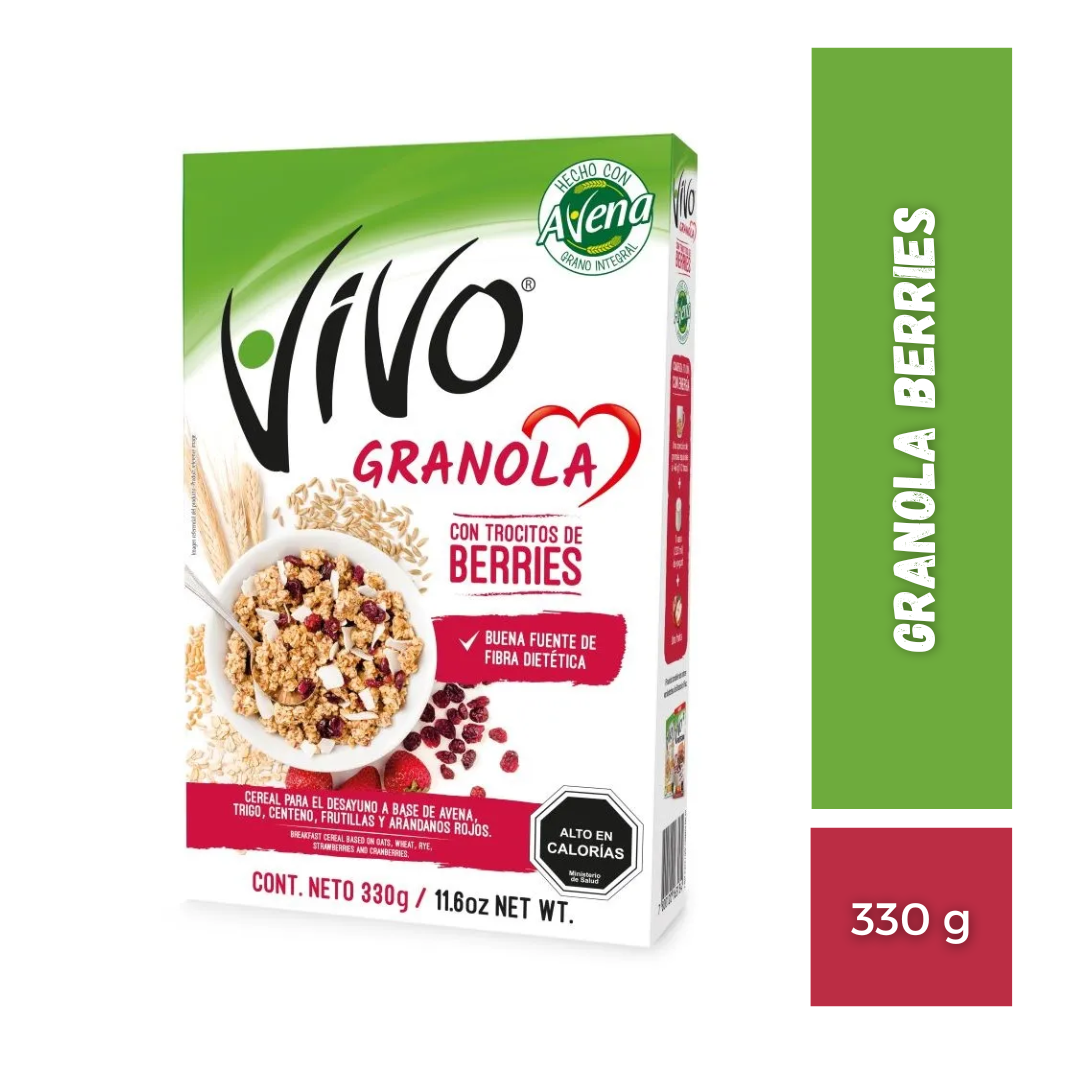 Granola Berries Vivo, 330g