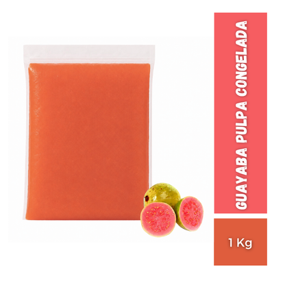 Guayaba Pulpa Congelada, 1Kg