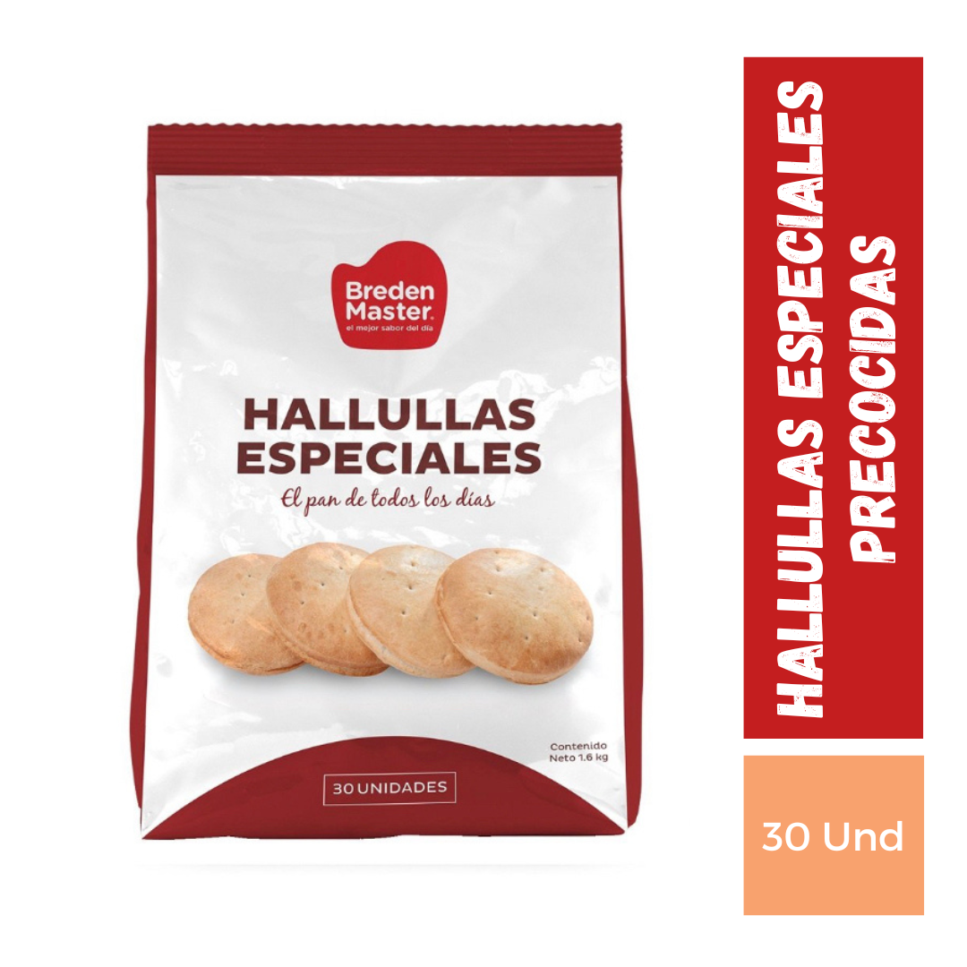 Hallulla Especial Precocida Breden Master, 30u