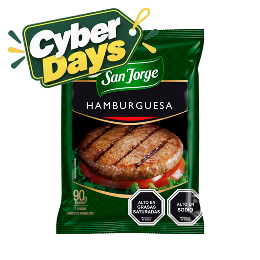 Hamburguesa De Vacuno San Jorge, 90g - Cyber Days