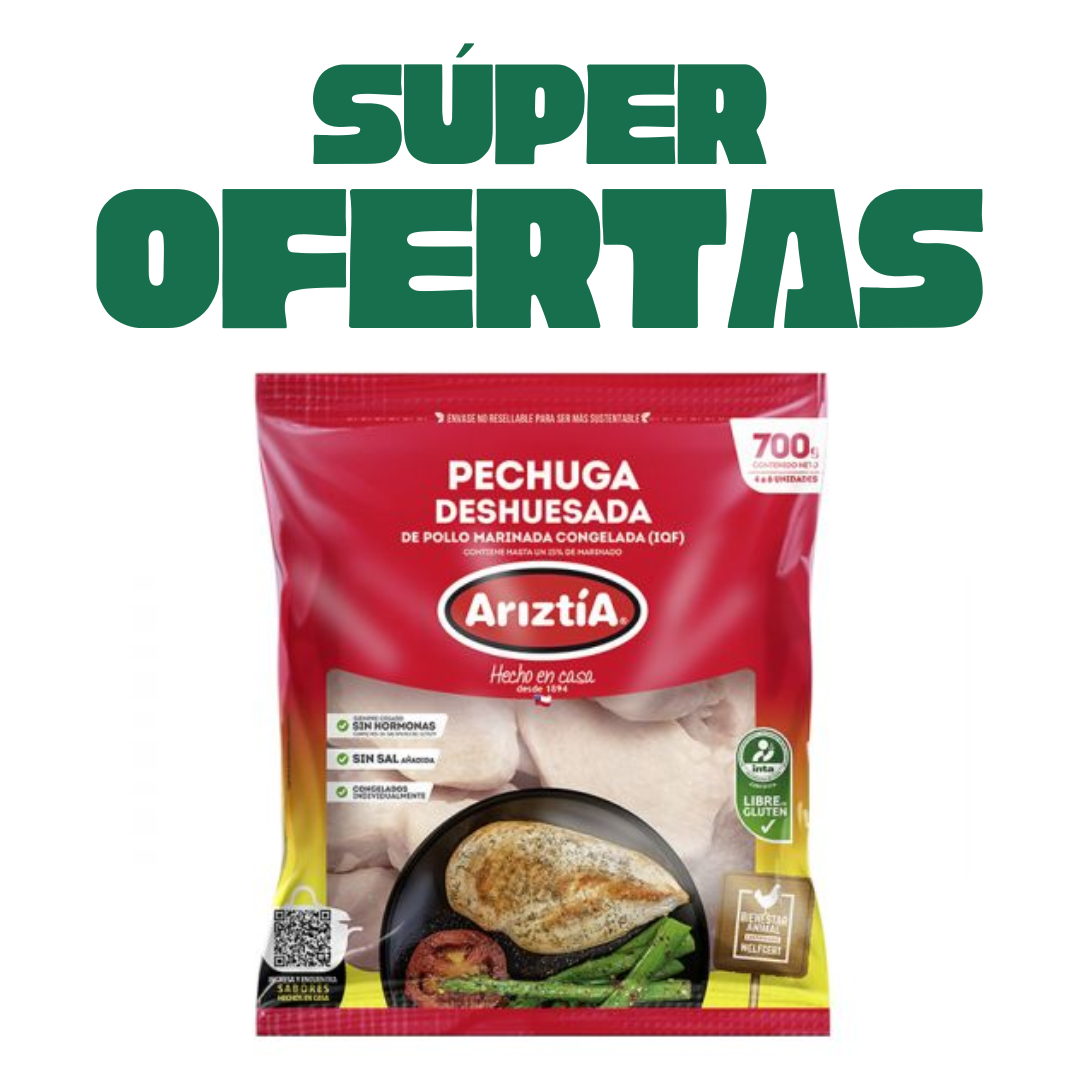 Pechuga Deshuesada De Pollo Ariztia, 700g