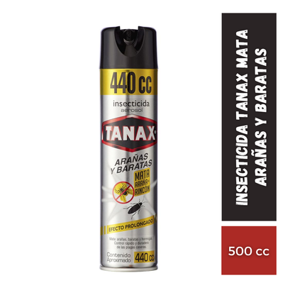 Insecticida Tanax Mata Arañas y Baratas, 500ml