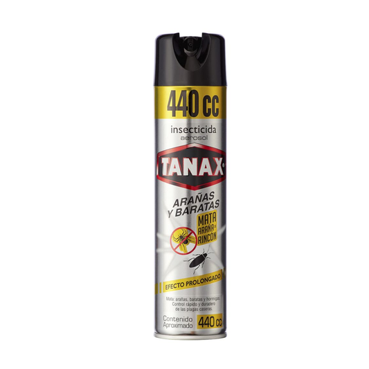 Insecticida Tanax Mata Arañas y Baratas, 500ml