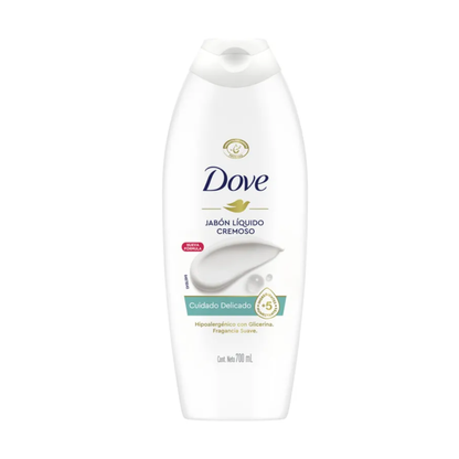 Jabón Dove Líquido Hipoalergénico, 700ml