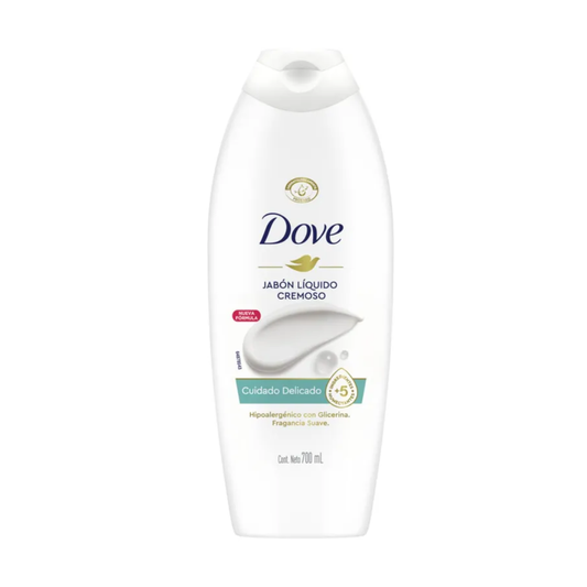 Jabón Dove Líquido Hipoalergénico, 700ml