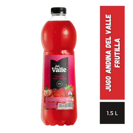 Jugo Andina Del Valle Frutilla, 1.5L