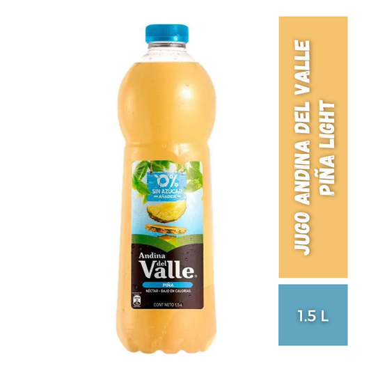 Jugo Andina Del Valle Piña Light, 1.5L