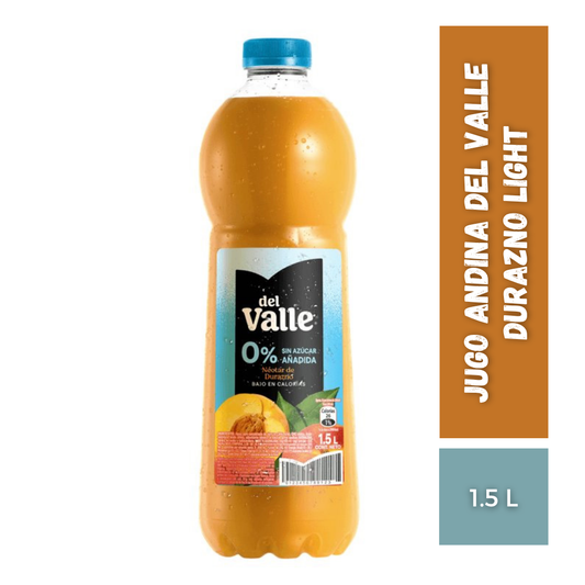 Jugo Andina del Valle Durazno Light, 1.5L