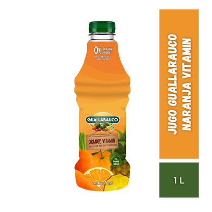 Jugo Guallarauco Naranja Vitamin, 1L
