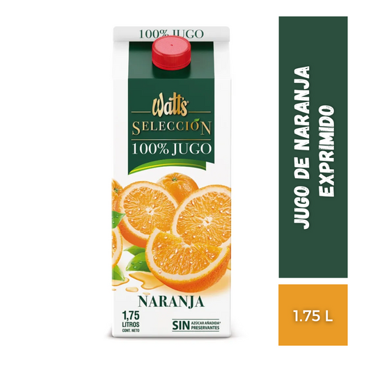 Jugo naranja selección 1.75L Watts