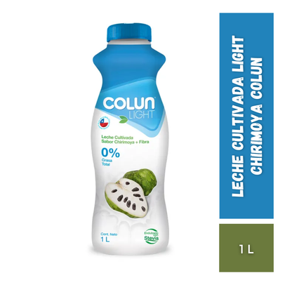 Leche Cultivada Light Chirimoya Colun, 1L