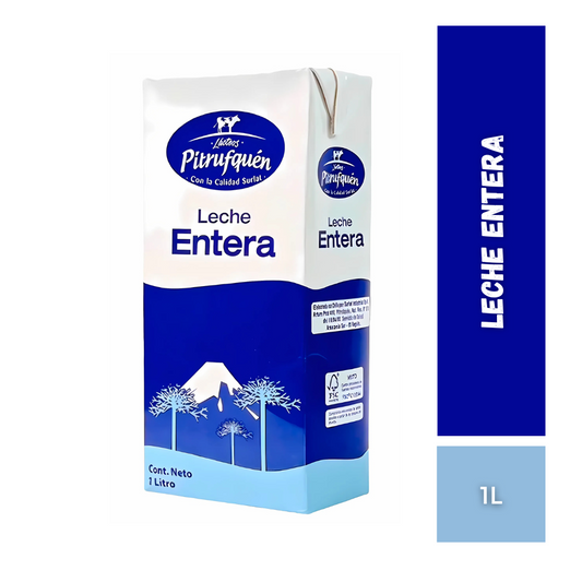 Leche Entera Pitrufquen, 1L
