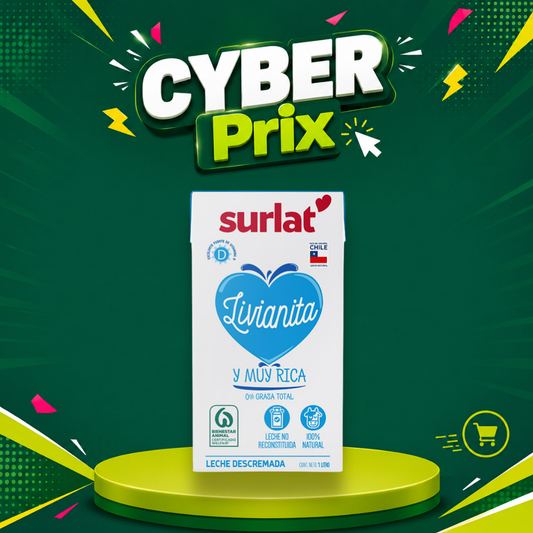 Leche Descremada Surlat, 1L