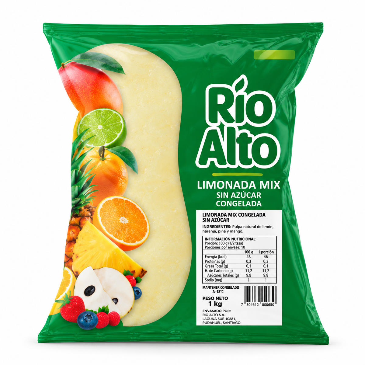 Limonada Mix Congelada, 1Kg