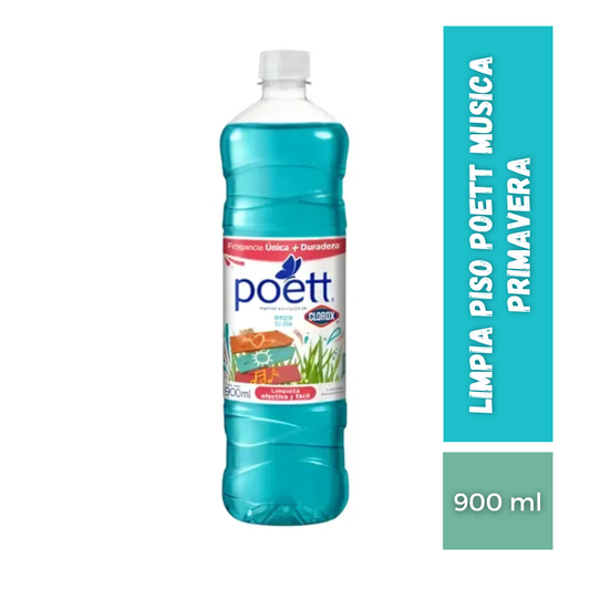 Limpia Piso Poett Musica Primavera, 900ml