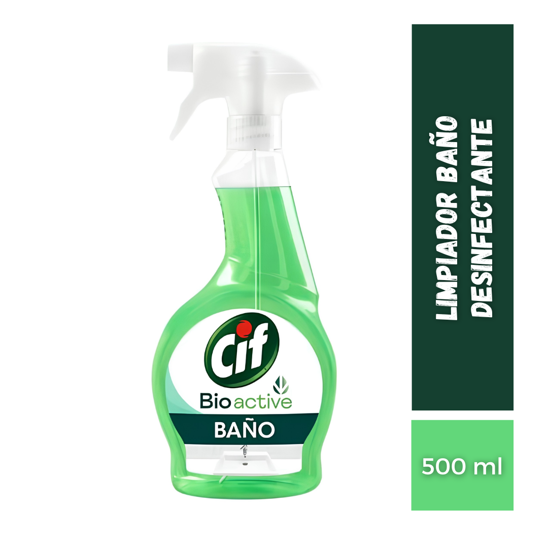 Limpiador Baño Desinfectante Cif, 500ml
