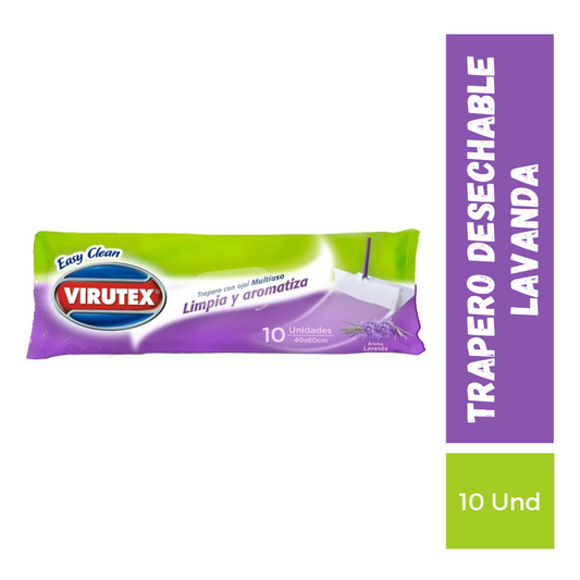 Trapero desechable Lavanda Virutex