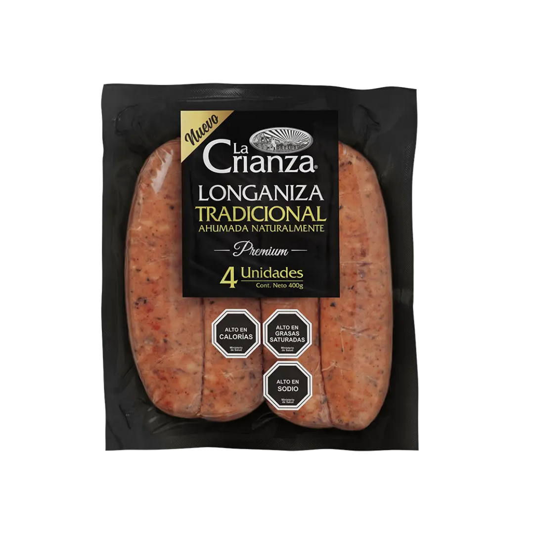Longaniza Tradicional La Crianza, 400g