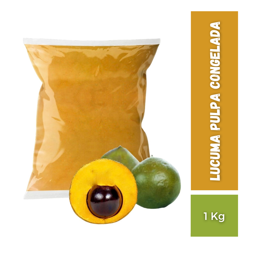 Lucuma Pulpa Congelada, 1Kg