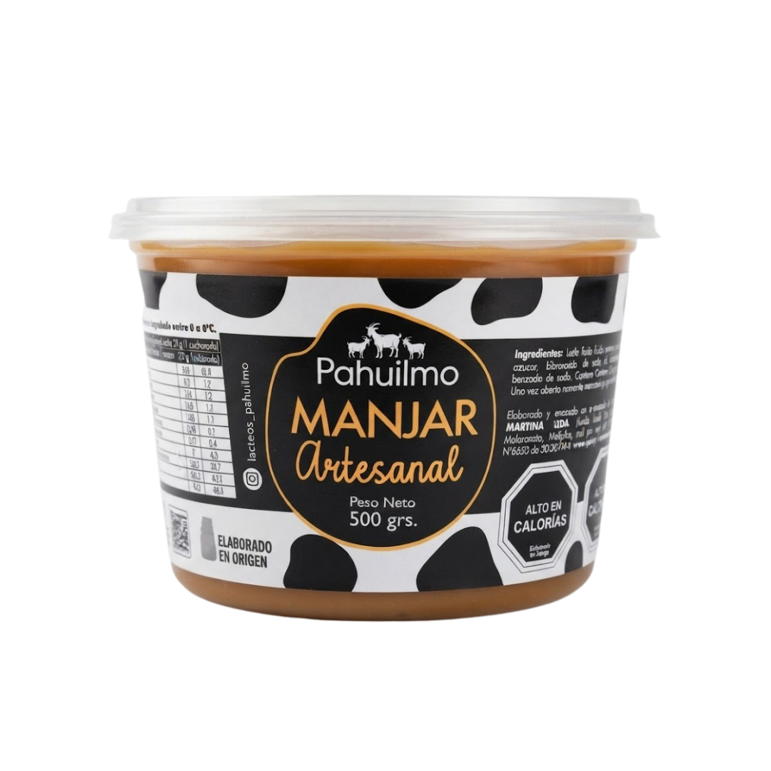 Manjar Artesanal Pahuilmo, 500g