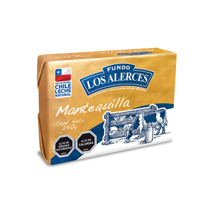 Mantequilla Los Alerces, 250g