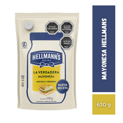 Mayonesa Hellman’s, 630g