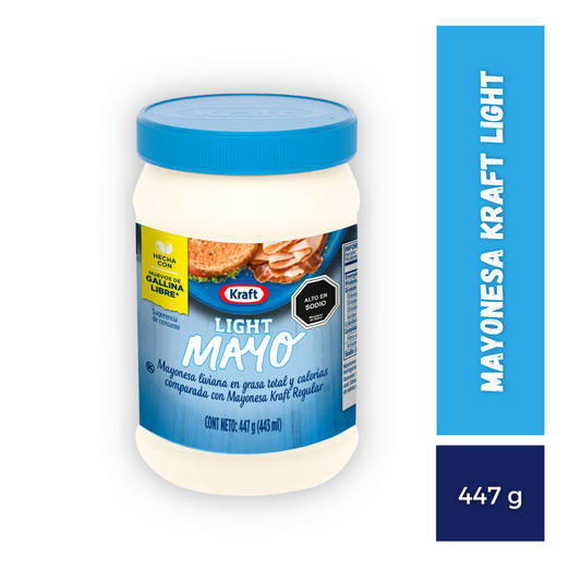 Mayonesa Kraft Light, 447g