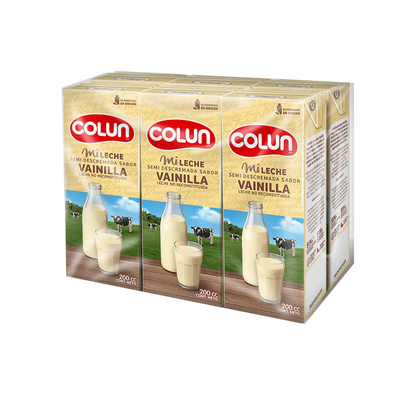 Mileche Vainilla Colun, Pack 6