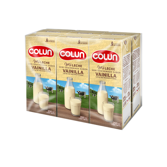 Mileche Vainilla Colun, Pack 6