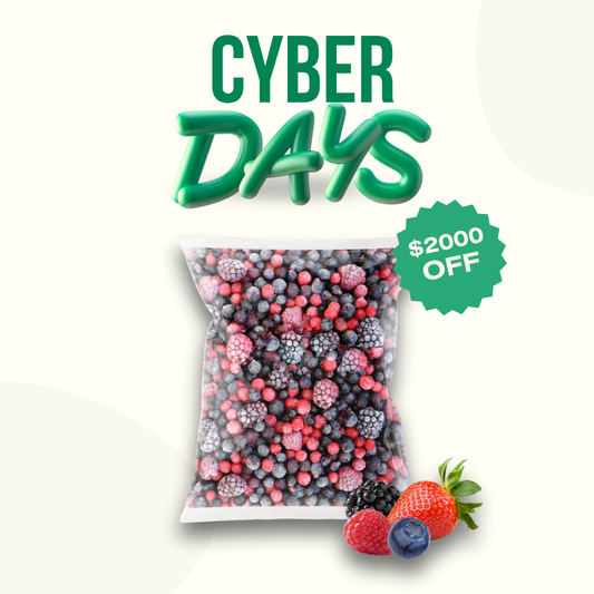 Mix Frutos Rojos Congelados, 1Kg