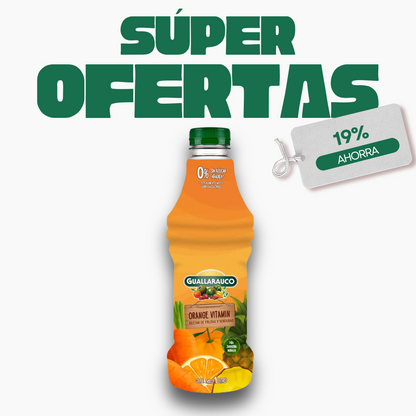 Jugo Guallarauco Naranja Vitamin, 1L