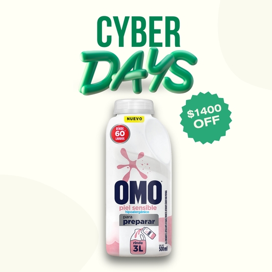 Omo Concentrado Para Diluir Piel Sensible, 500ml