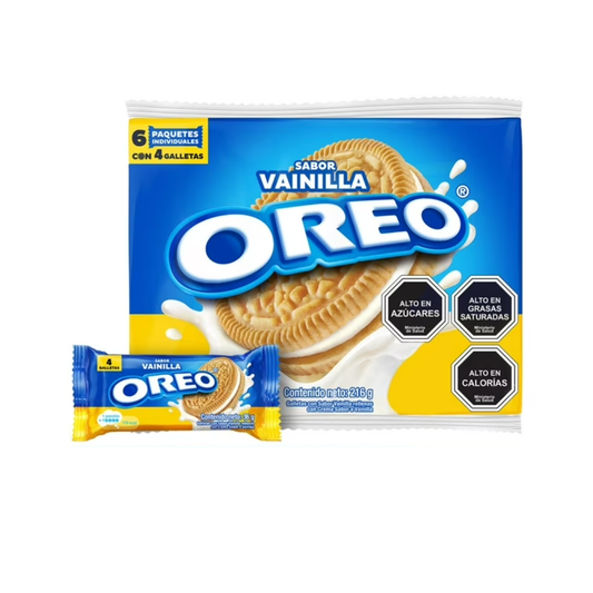 Oreo Vainilla Pack 6, 216g