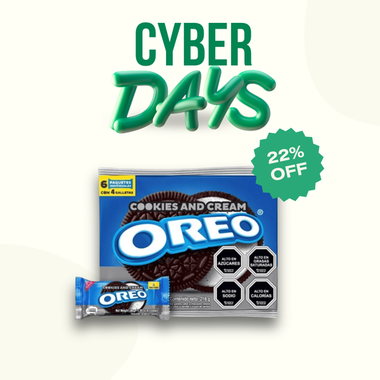 Oreo Cookies And Cream Pack 6, 216g