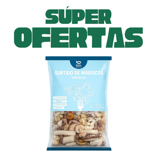 Surtido de Mariscos Bote De Pesca, 500g en Super Ofertas