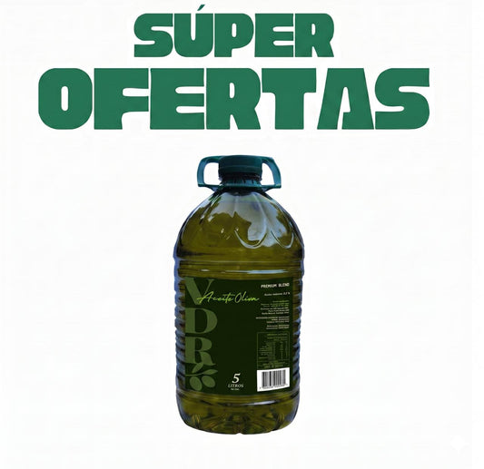 Aceite De Oliva VDR Premium Blend, 5L
